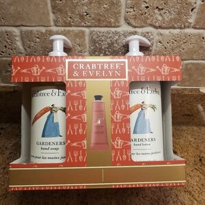 🆕️ Crabtree & Evelyn Gardeners Hand Soap, Lotion & Cream